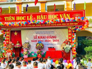 KHAI GIẢNG NĂM HỌC 2024-2025