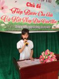 Hinh Anh Hoc Sinh Phat Bieu Truoc Le Ket Nap Doi Vien